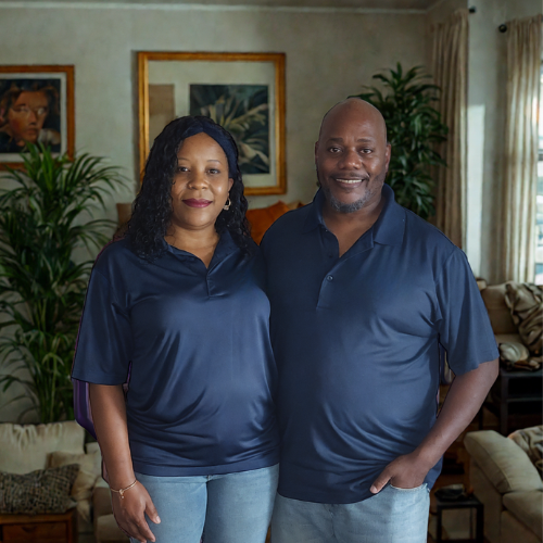 Kevin and LaToya Daniels, founders of HSG Home Solvers Group